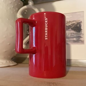 Collectible Starbucks Red Mug like new